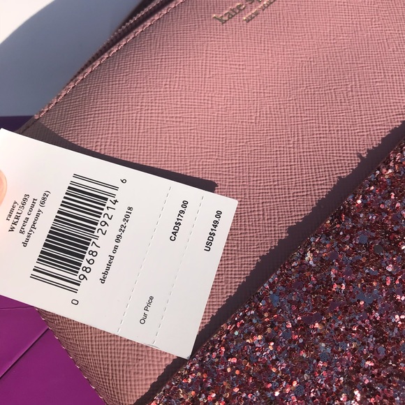 Kate spade crossbody Ramey Greta Court Peony Bag - Picture 6 of 7